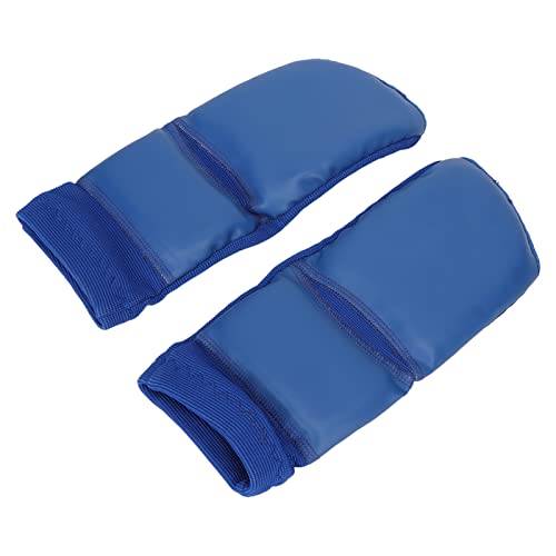 2pcs Boxing Foot Protector Unisex PU Leather Soft Boxing Sparring Foot Guard, Training Sparring Gear Muay Thai Kung Fu Tae Foot Gear Support for Men Women Kids (M), Wholesale Business - size: M