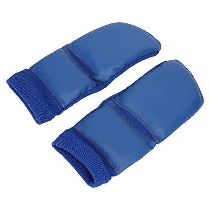 2pcs Boxing Foot Protector Unisex PU Leather Soft Boxing Sparring Foot Guard, Training Sparring Gear Muay Thai Kung Fu Tae Foot Gear Support for Men Women Kids (M), Wholesale Business - size: M