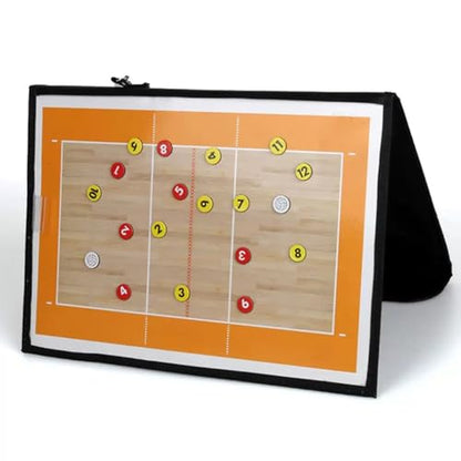 Magnetic Volleyball Lineup Board, Volleyball Coaching Clipboard, Volleyball Dry Erase Whiteboard Strategy Marker Board Training Equipment