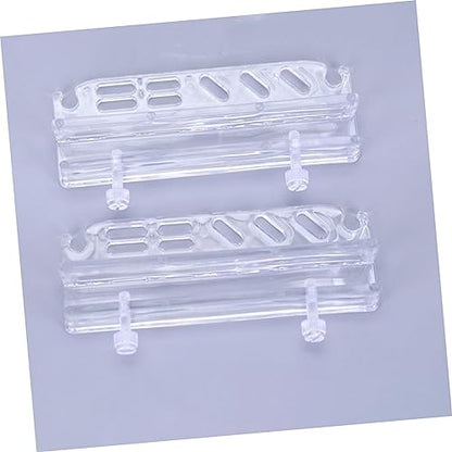 Abaodam Aquarium Tool Holder Acrylic Fish Tank Organizer Rack for Tweezers Scissors Storage for Aquascaping Tools Keeps Your Aquarium Clean