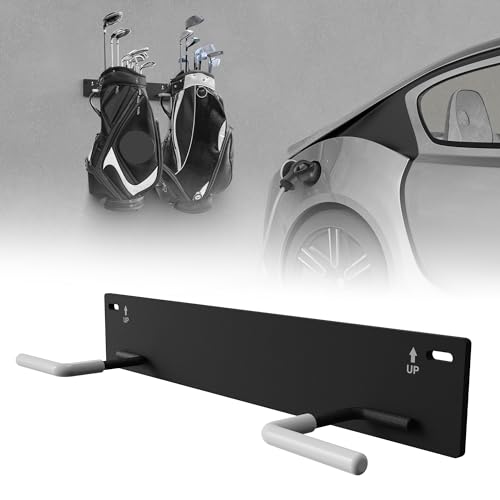 Wall Mounted Golf Bag Storage Rack,Golf Bag Storage Rack for Garage,Golf Bag Organizer for Garage,Golf Bag Hangers/Holder/Hook for Garage,Golf Storage System & Accessories - style: 1 Pcs Right-Angle Style