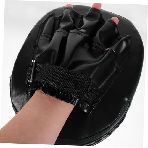 Zerodeko Muay Thai Training Hand Pad Curved Focus Mitt 1pcs Boxing Kickboxing Taekwondo Strike Shield for Martial Arts Training