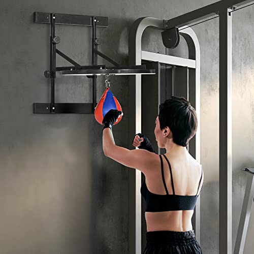 Soozier Adjustable Speed Bag Platform with 360-Degree Swivel 10'' Speedbag