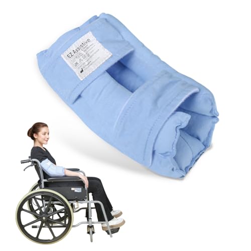 Elbow Protector for Relief Pressure Sores,Elbow Pad Cushion with Soft Fibre for Bedridden Patient or Elderly,Comfortable & Breathable (Blue, Small) - color: Blue, size: Small