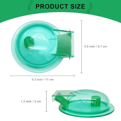 Aquarium Snail Trap, Plastic Snail Catcher for Freshwater Fish Tank Green Snail Catch Box Snail Removal Supplies Aquarium Cleaning Spare Parts Accessories