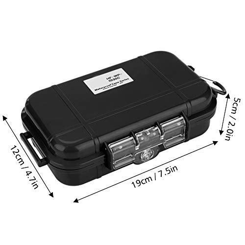 Joyzan Waterproof Storage Case, Outdoor Survival Shockproof Box Airtight Carry Floating Hard Shell Wet Dry Container Travel Sealed Organizer Marine Tool Carrying Protecting Boating Camping Fishing