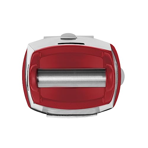 KitchenAid Gourmet 4-Sided Stainless Steel Box Grater with Detachable Storage Container - color: Red