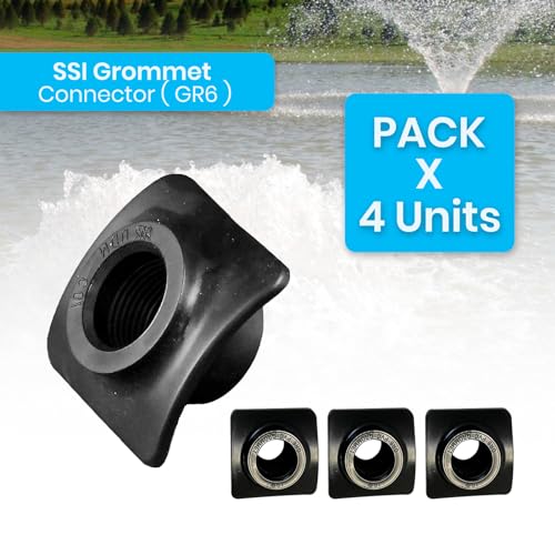GR 6 - SSI Grommet Connectors - Best Way to Connect diffusers to Header Pipe (Per Unit) (4 Pack)