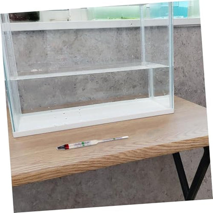 DECHOUS 1set Aquarium Hydrometer Salinometer Kit with Measuring Cylinder for Accurate Salt Density Testing Fish Tanks and Aquariums