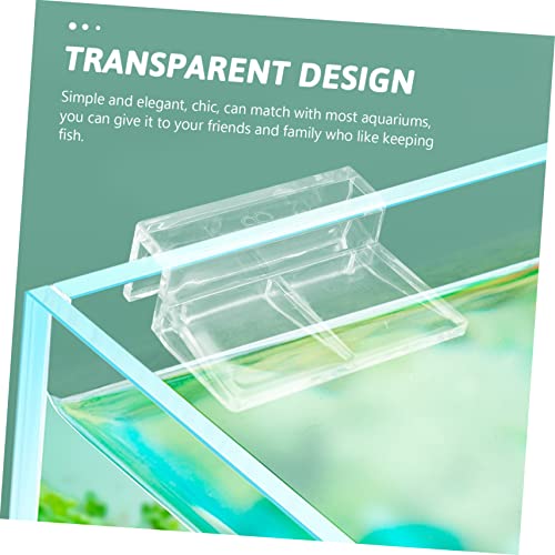 GANAZONO 10pcs Aquarium Cover Supporting Frames Acrylic Fish Tank Cover Holders for Easy Installation and Maintenance Practical Support for Aquariums and Fish Tanks