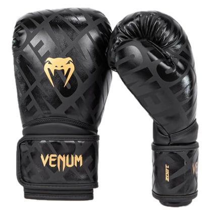 Venum Contender 1.5 Boxing Gloves - color: Black/Gold, size: 10-Ounce