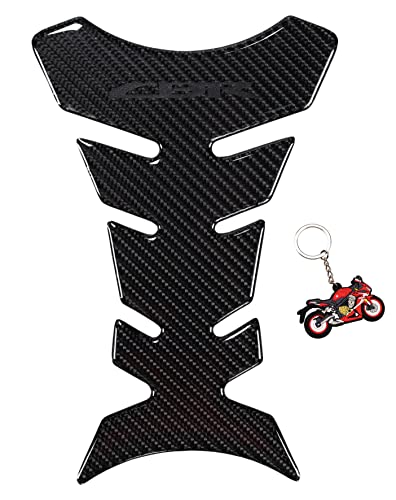 Motorcycle Sticker, Vinyl Decal Emblem Protection, Gas Tank protector, Grey Logo Tank Pad for All CBR Models, CBR600 1000 954 929 900 RR CBR 250 300 500 650F 1100 (Grey)