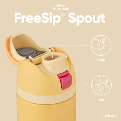 Owala Princess FreeSip Stainless Steel Water Bottle 24 oz Belle - color: Belle, size: 24 Ounces