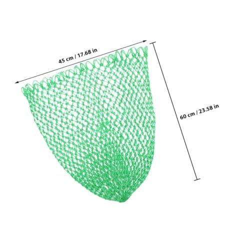 Happyyami Thickened Nylon Fishing Landing Net Head, Sturdy Mesh Replacement Net for Fish Catching, Practical Portable Fishing Accessory for Outdoor Anglers