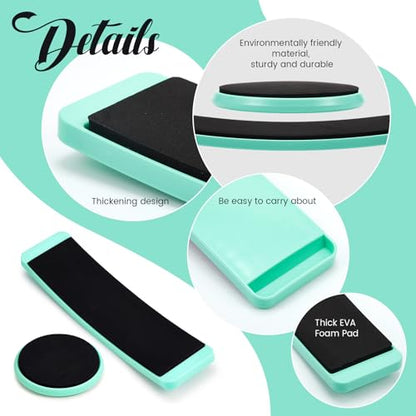 2 Pcs Turning Board Skate Spinner for Ballet Dancers - color: Sky Blue