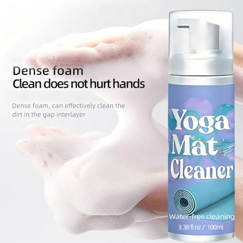 Yoga Mat Cleaner Spray Foam Waterless Cleaning Agent