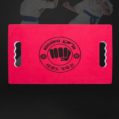1 Rebreakable Taekwondo Board, Karate Breaking Board, Foam Material Foam Double-Sided Rectangular, Red/Navy, Secure Training for Arts Training, Home & Dojo Use