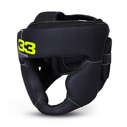 Starpro Boxing Headgear for Men Women - Headguard with Padding - Muay Thai MMA Training Sparring Karate - size: Large