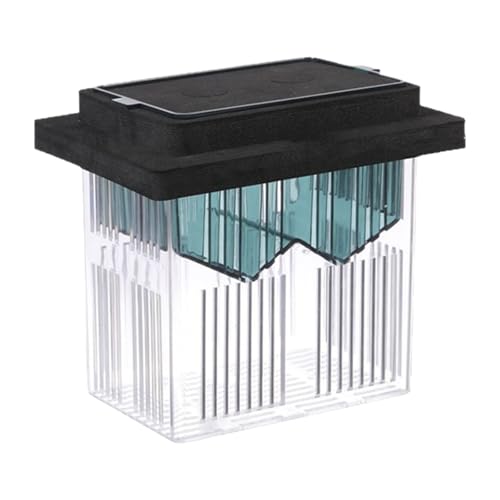 Floating Breeding Box for Aquarium Clear Design Safe Hatchery Container for Shrimp Fish Fry Secure Habitats Aquarium Accessory