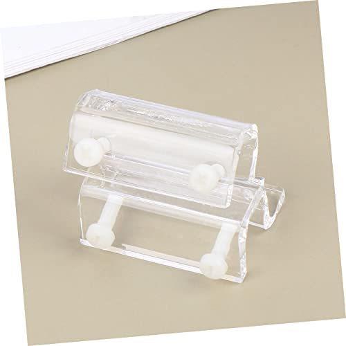 BESPORTBLE 8pcs Acrylic Fish Tank Support Bracket for Open Aquariums Holder for Pet Tanks Suitable for Thickness Heat Preservation