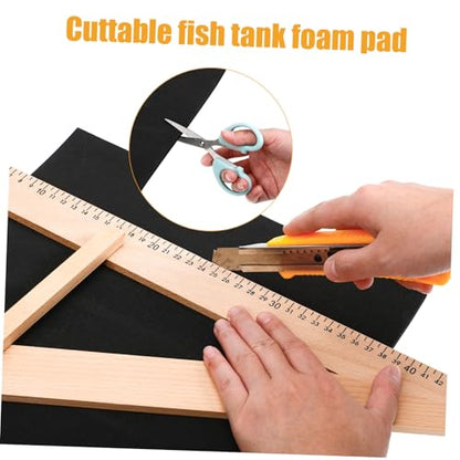 Abaodam Aquarium Leveling Mat Thickened Non- Fish Tank Pad Base for Home Aquariums Preservation Compression