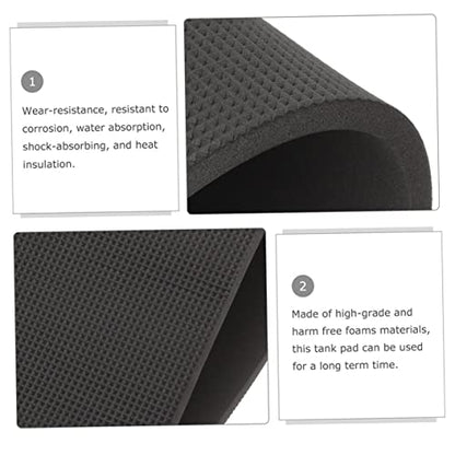 Shockproof Aquarium Pad Non- Fish Tank Mat Thick Base Water Absorbent and Shock-Absorbing for Fish Tank Accessories - size: 60.00X40.00X0.60CM