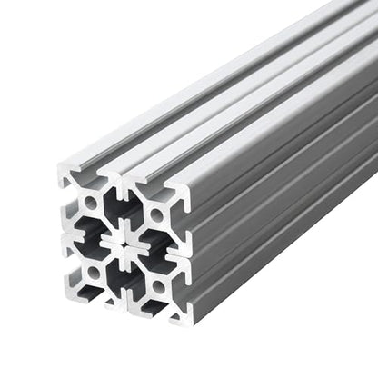 1010/10 Series 1 Inch x 1 Inch T Slot Aluminum Extrusion (25mmx25mm) European Standard Anodized for 3D Printer Parts and CNC DIY Silver 600mmX4 - color: Silver, size: 600mm(23.6'')
