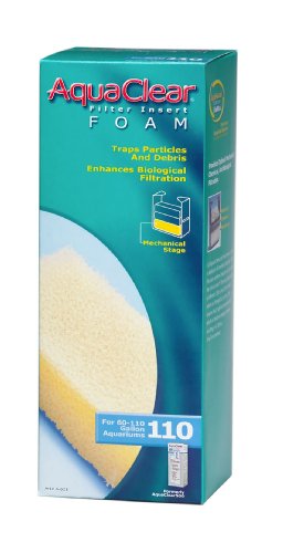 AquaClear Aqua Clear A623 Foam Insert , White,110 - style: Foam