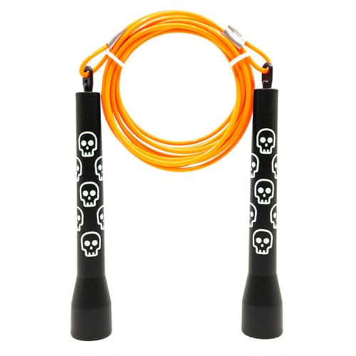 Jump Rope, Tangle-Free Speed Rope, Adjustable Speed Rope for Men, Women, Indoor Fitness Training Speed Skipping Rope, Jumping Rope, Perfect for Boxing Workout, Cardio, Endurance Training, Jump Rope for Double Unders - color: Gym Reaper, size: 4 ft 4 inch