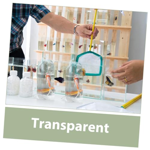 20pcs Leak Clear Plastic Fish Transport Bags Transparent Aquarium Storage for Live Fish Shrimp and Aquatic Pets Easy Observation and Safe Transport