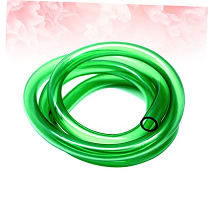 COLLBATH 2M Silicone Flexible Airline Tubing for Aquariums Terrariums Hydroponics Green Compatible with Air Pumps Filtration Systems and Air Stones