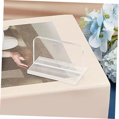 VOSAREA 6pcs Acrylic Replacement Handles for Fish Tank Lids Easy to Install Aquarium Cover Accessories for Safe Use and Performance