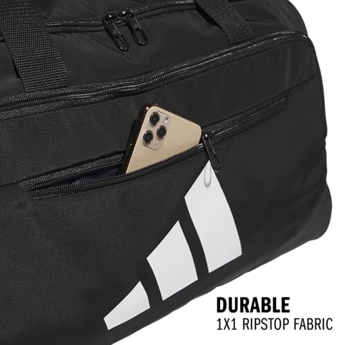 adidas Defender 5 Duffel Bag for Sports, Gym and Travel, Black, OSFA - color: Black/Medium 59L, style: Medium 59l