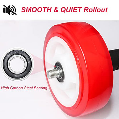 Ab Roller Wheel, Core Exercise Equipment - 880 lbs Weight Capacity, No Noise Ab Wheel for Home Gym Workout