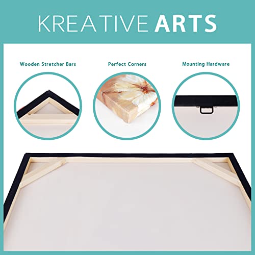 KREATIVE ARTS Taekwondo Wall Art Set of 3 Canvas Prints 16x24 Inch Martial Arts Karate Kickboxing Fighter Training Sports Artwork Gym Home Decor Dojo Studio Ready to Hang