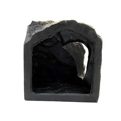 Large Resin Reptile Tank Accessories Hideouts Cave Habitat Decor for Leopard Gecko Lizards Turtle