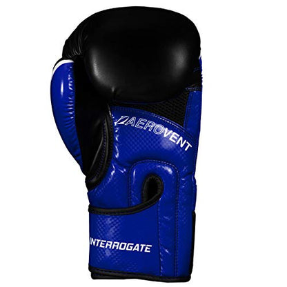 TITLE Boxing Infused Foam Interrogate Training Gloves 2.0 - Boxing Gloves, Boxing Training Gloves, MMA Gloves, Oz Training Gloves, Kickboxing Gloves, Punching Bag Gloves, Sparring Gloves - color: Blue/Black, size: 18 oz