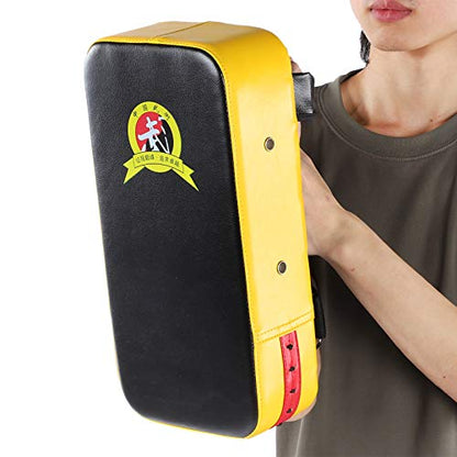 SUNGOOYUE Muay Thai Kick Pad, PU Thicken Kick Foot Training Target for Martial Arts MMA