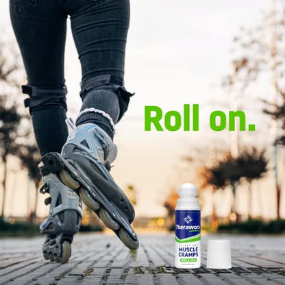 Theraworx Relief for Muscle Cramps Roll-On, 2.5 Oz (1 Count) - size: 2.5 Fl Oz (Pack of 1)