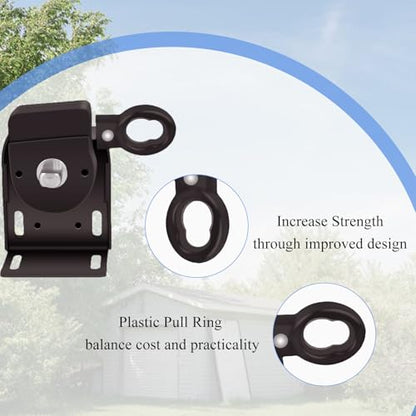 Coolaroo Replacement Part Mounting Brackets for Coolaroo Ourdoor Roller Shade Universal Replacement Parts for Indoor/Outdoor Roller Shades Roller Blinds