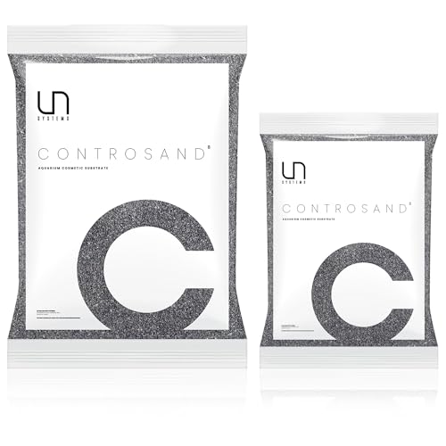 UNS Controsand - Maui, 3L - Natural Freshwater 0.4-0.9mm Black Sand for Aquascaping Planted Tanks - Aquarium, Terrarium, Paludarium Substrate for Betta, Shrimp, Fish, Jumping Spider, Turtle - size: 3L
