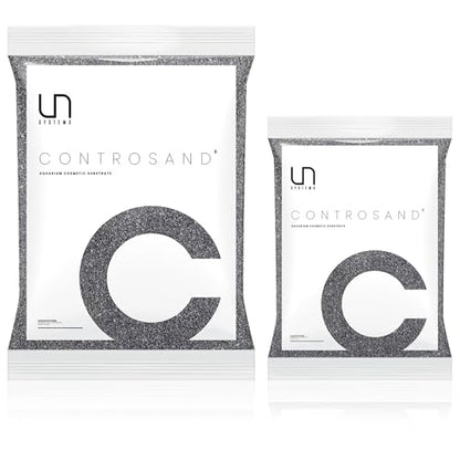 UNS Controsand - Maui, 3L - Natural Freshwater 0.4-0.9mm Black Sand for Aquascaping Planted Tanks - Aquarium, Terrarium, Paludarium Substrate for Betta, Shrimp, Fish, Jumping Spider, Turtle - size: 3L