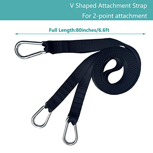 Weighted Training Waist Belt for Pulling Sled and Tires,Weight Sled Pulling Strap,Sled Trainer Pull Leash of Sled Harness,Pulley Strap for Strength Speed Agility Training - style: Strap 1