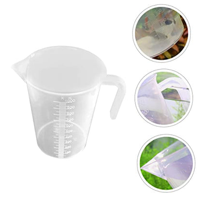 Happyyami 1pc Thickened Measuring Cup for Fish Tank Aquarium Supplies for Accurate Liquid and Solid Measurement Fish Feeding Tool for Home Use