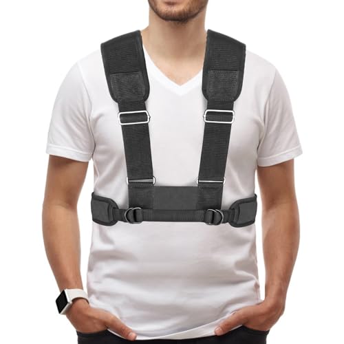 Dolibest Sled Harness for Fitness Resistance, sled Pull Harness, Adjustable Durable and Comfortable for Resistance Training