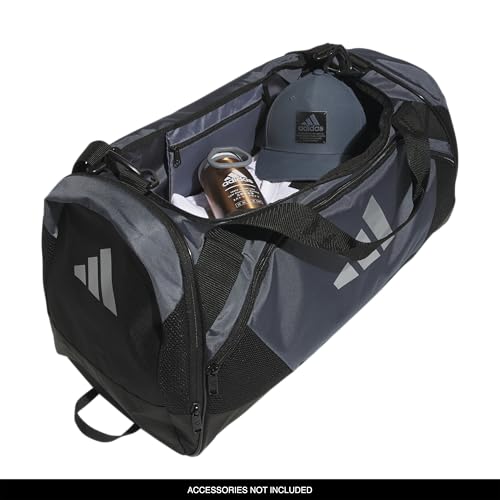 adidas Team Issue Sports Medium Duffel Bag 50L - color: Onix Grey/Black