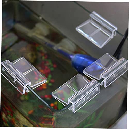 BESPORTBLE 10pcs Acrylic Fish Tank Bracket Support Holder for Aquarium Safe for Fish Pets Practical Design for Tanks