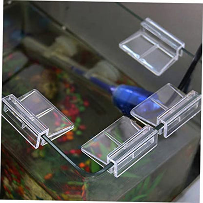BESPORTBLE 10pcs Acrylic Fish Tank Bracket Support Holder for Aquarium Safe for Fish Pets Practical Design for Tanks