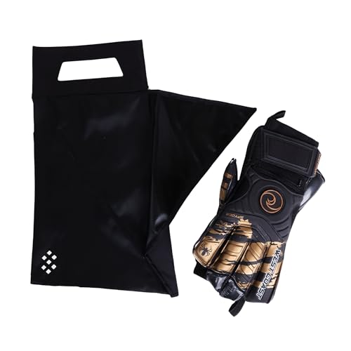 Salt Glove Bag Smell-Proof Durable Odor Containing Bag for Gloves - Medium - Water-Resistant and Easy to Clean - Black - size: Medium