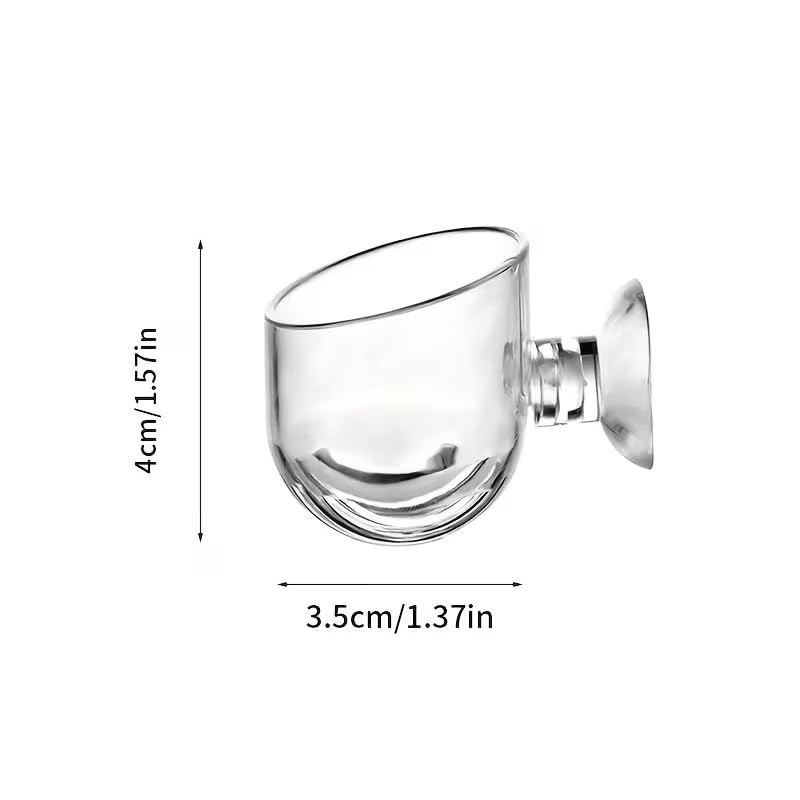 2pcs Aquarium Plant Pot, Plastic Fish Tank Plants Holder Aquarium Planter - color: Clear Plant Pot